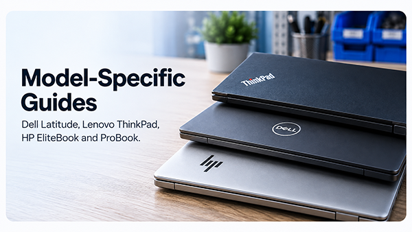 laptop model specific upgrade guide