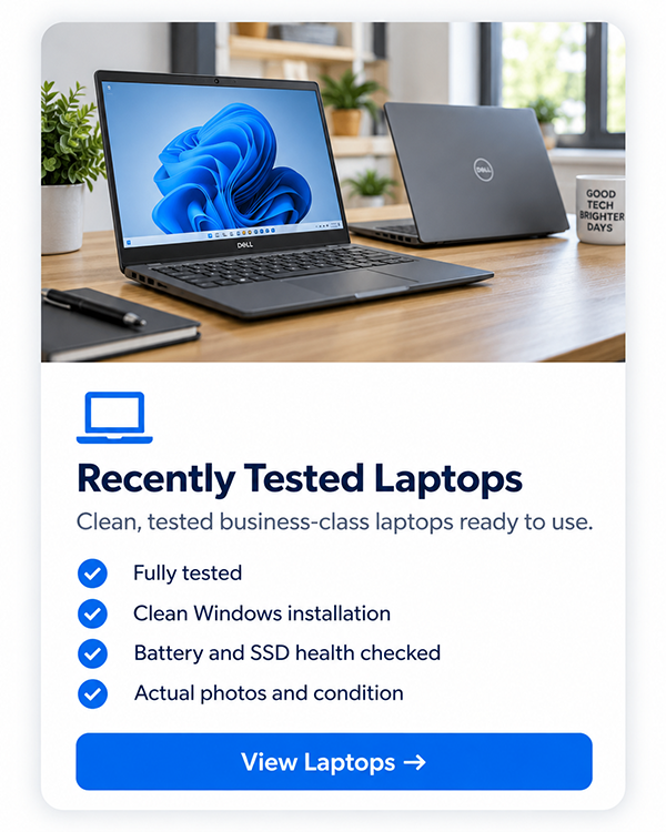 recently tested laptops available