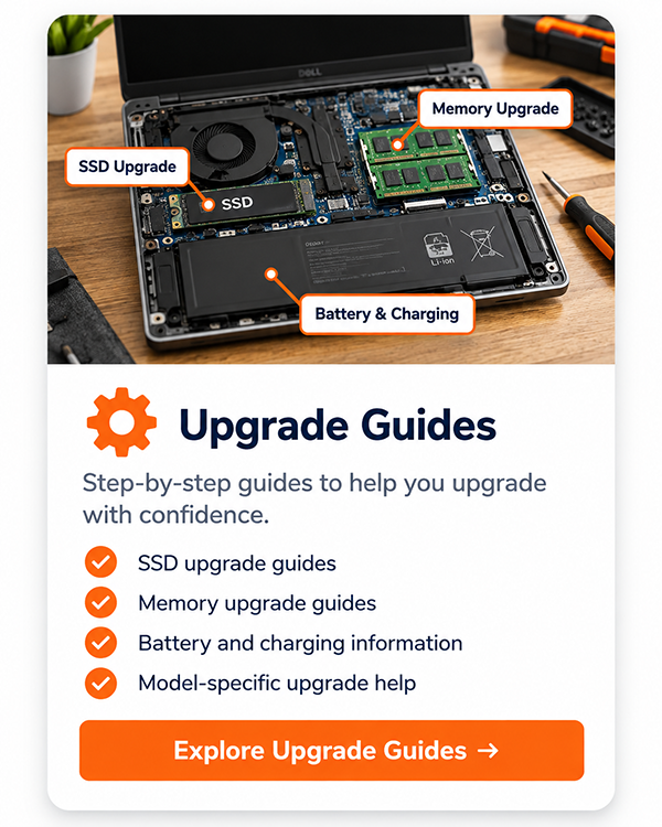 upgrade guides for laptops